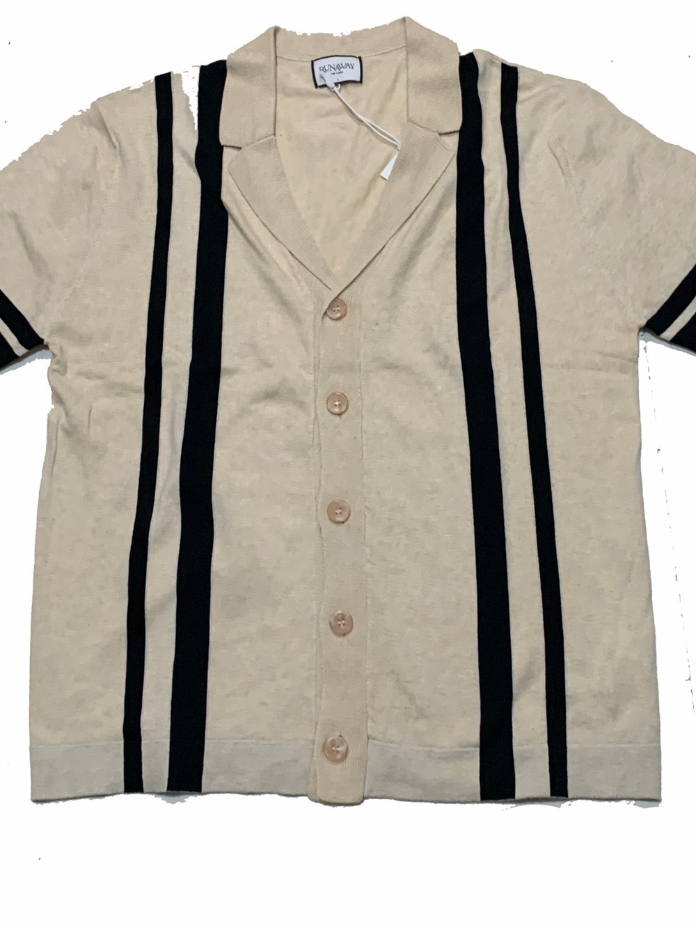 L / Runaway the label short sleeve shirts